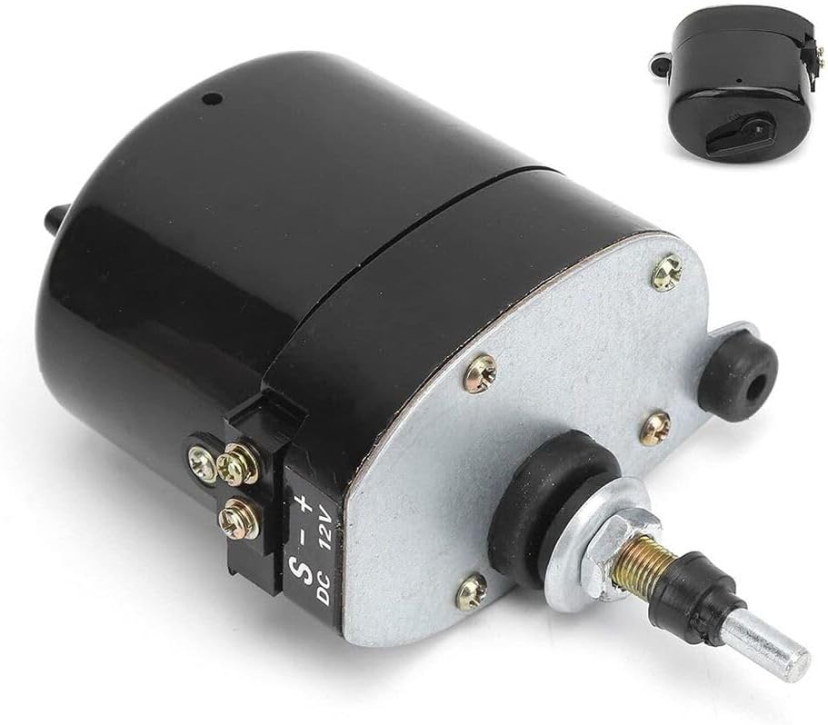 12V Universal Windshield Wiper Motor Fit for Fishing Boat Caravan Blade Included