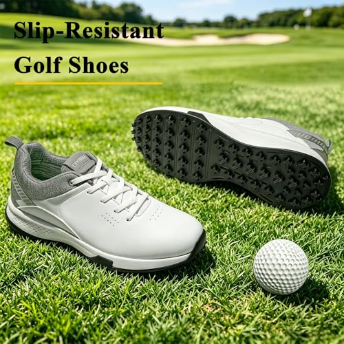 CIVHOM Lightweight Waterproof Golf Shoes