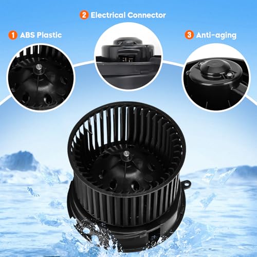 Image of Front HVAC Heater Blower Motor Fan Fit for 2007-2012 Nissan Sentra, 2008-2013 Nissan Rogue, 2014-2015 Rogue Select, Replaces 700253 61550176 27225EN000, Air Automotive Replacement