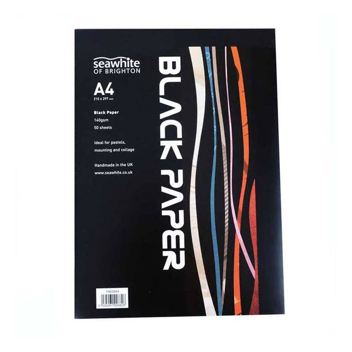 Seawhite - Paper Pad - A4 Black Paper