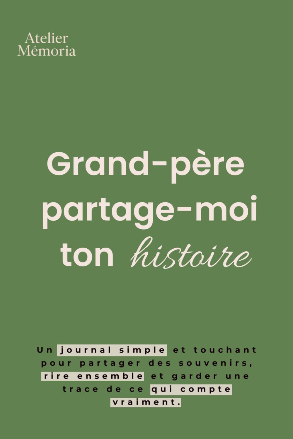 Grand-père, partage-moi ton histoire