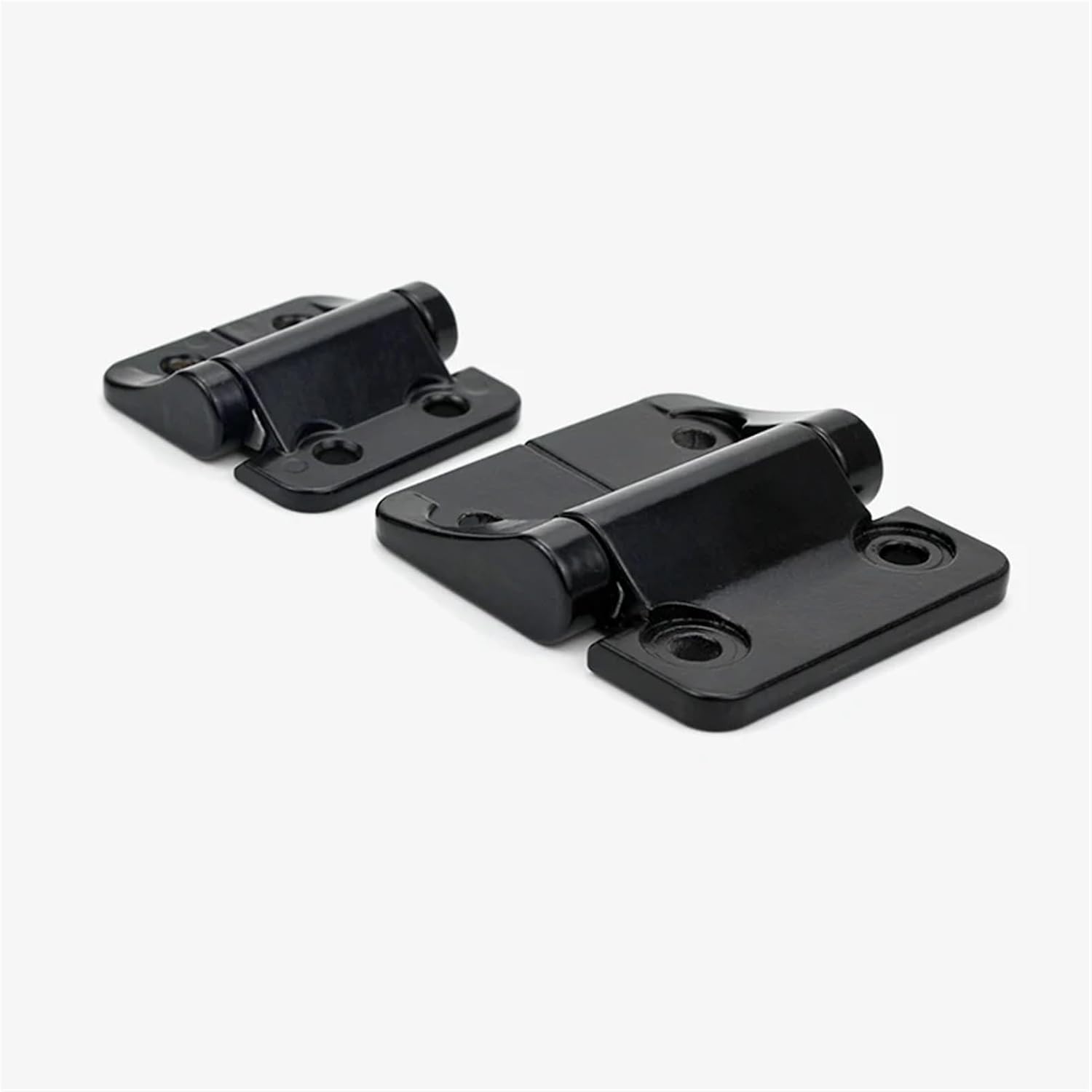 Zinc Alloy Any Stop Positionable Rotatable Tiltable I-Shaped Torque Hinge Industrial Equipment Biaxial Hinge 1Pcs(Big Black-3.4)
