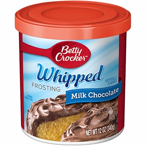 Betty Crocker Milk Chocolate Frosting 12 oz (Pack of 12)