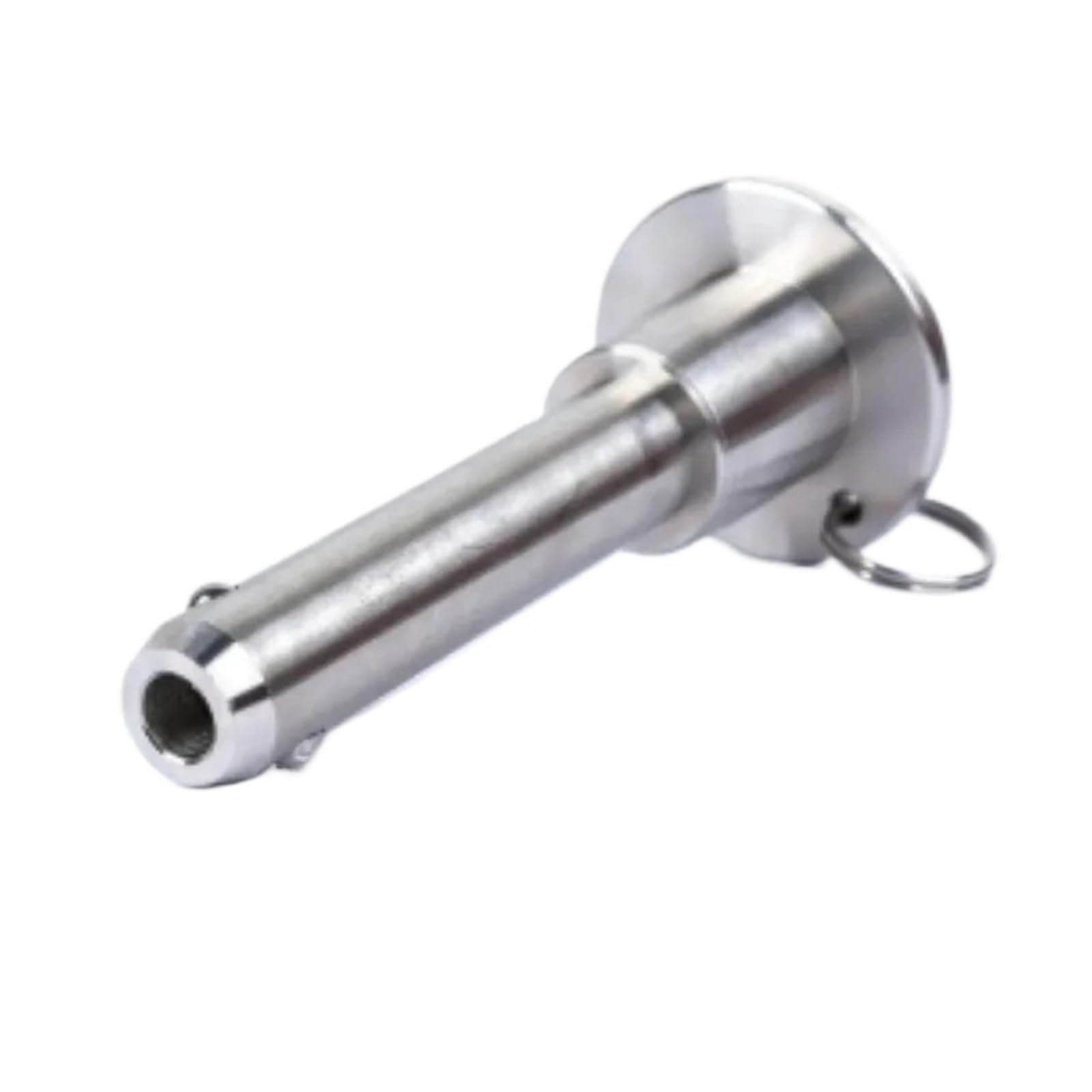 VCN110 - Pasador de bloqueo de bola de acero inoxidable, pasador de bloqueo de liberación rápida con correa para un cierre seguro (10 mm x 95 mm)