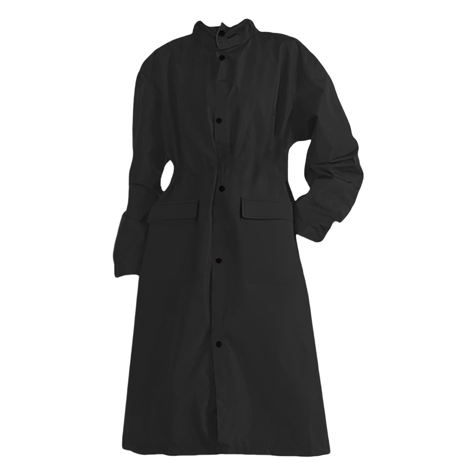 Impermeabile Antipioggia Grande Da Uomo E Donna, Allungato Ispessito Maglie Autunnali Inverno Running Jacket Pioggia Donna Giubbotto Giacca Estiva Moto Tascabile Tuta Anti Antivento