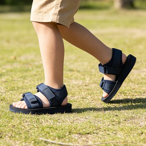 Image of BNV Toddler Little Kid Sandals Boys Girls Adjustable Strap Open-Toe Summer Outdoor Unisex Child Sport Beach Sandals(Toddler /Little Kid /Big Kid)