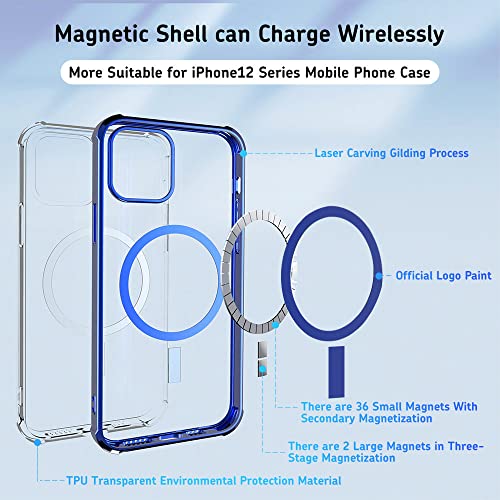 Coque iPhone 12 Pro plaquée or de luxe transparente et souple