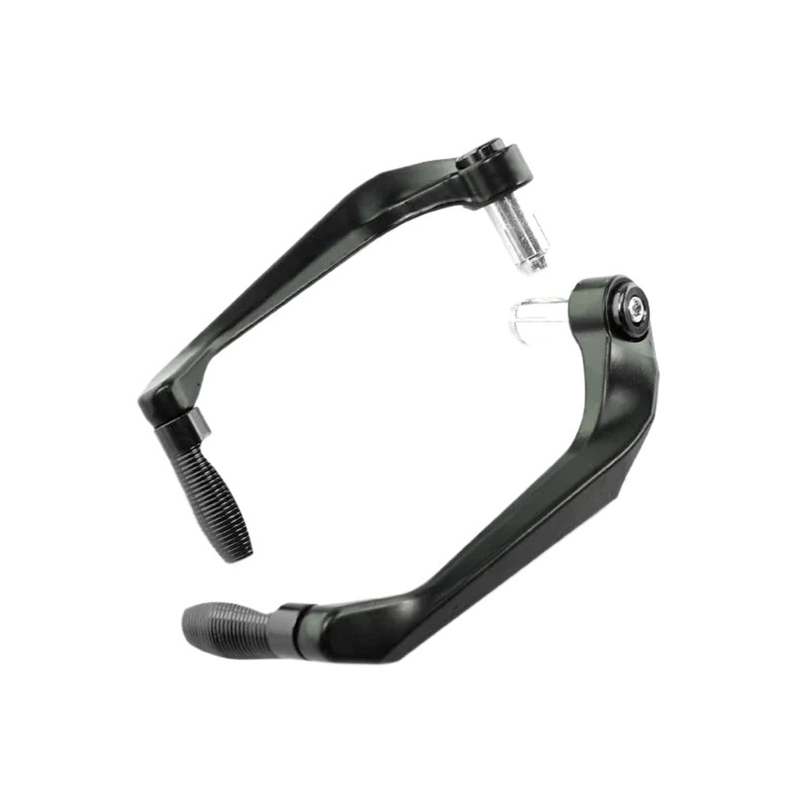 Hjtedhe Black Motorcycle Handlebar Grips Guard Brake Clutch Lever Protector Motorcycle Brake Clutch(Black)