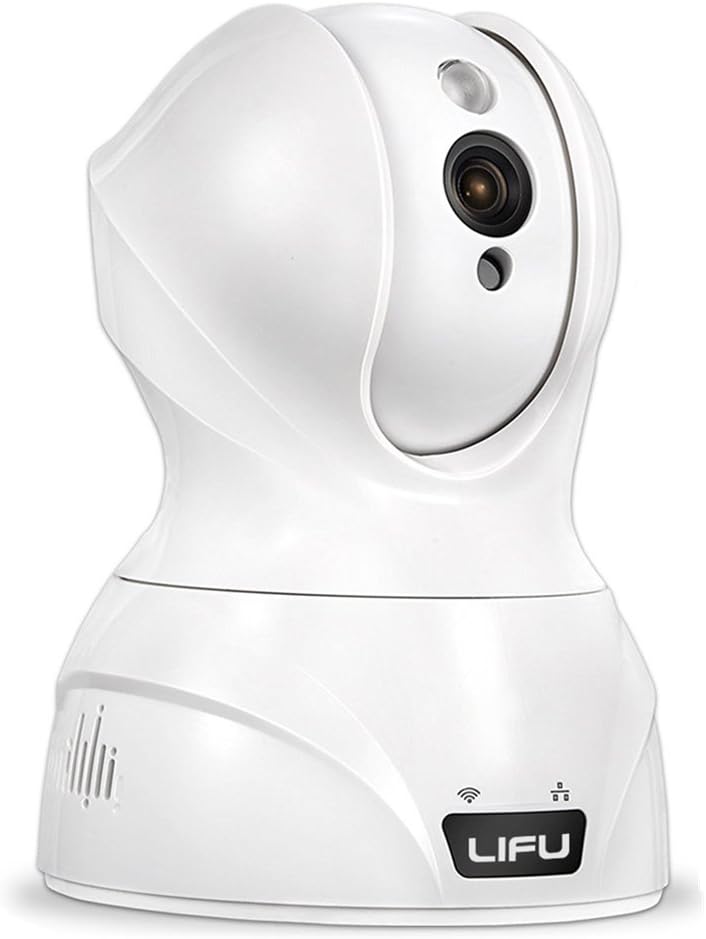 Wireless IP Camera, LiFu 1280 x 720P Home Security Surveillance HD Pan and Tilt WiFi Camera Built-In Microphone with Night Vision for Pet, Baby Video Monitoring