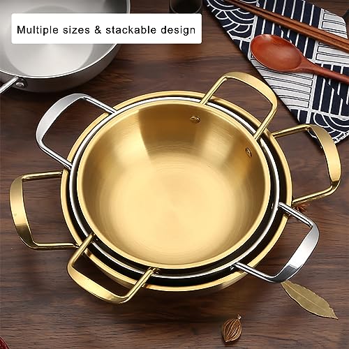 Olla para sopa multifuncional ideal para cenas de fideos coreanos 5