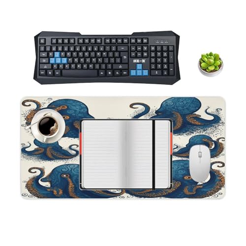 Pad Mouse Gaming Grande Tentacles Octopus 60x30 cm miniatura 4
