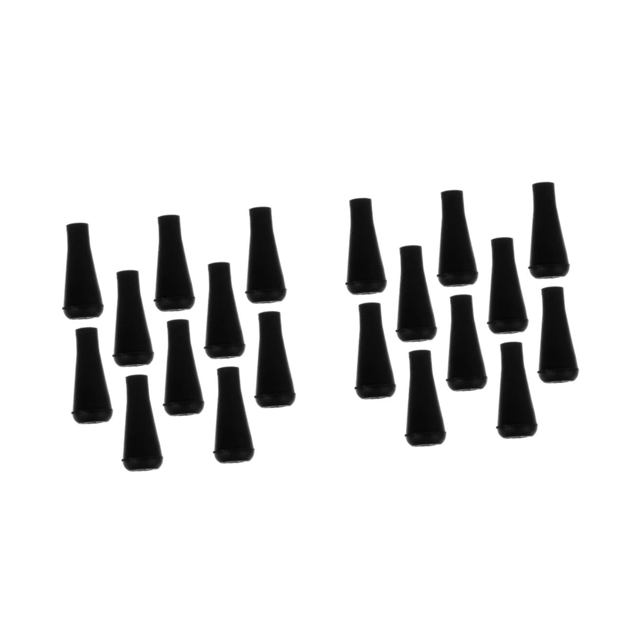 Abaodam 2 Series Objetivo De Flecha Reemplazos De Puntas De Flecha Puntas De Flecha Ligeras Suministros De con Puntas De Flecha Flexibles Negro Caucho 15 Piezas X 2