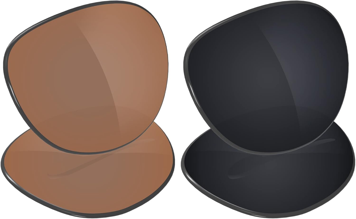 Galvanic Replacement Lenses for Oakley Felon Sunglasses - Multiple Choices