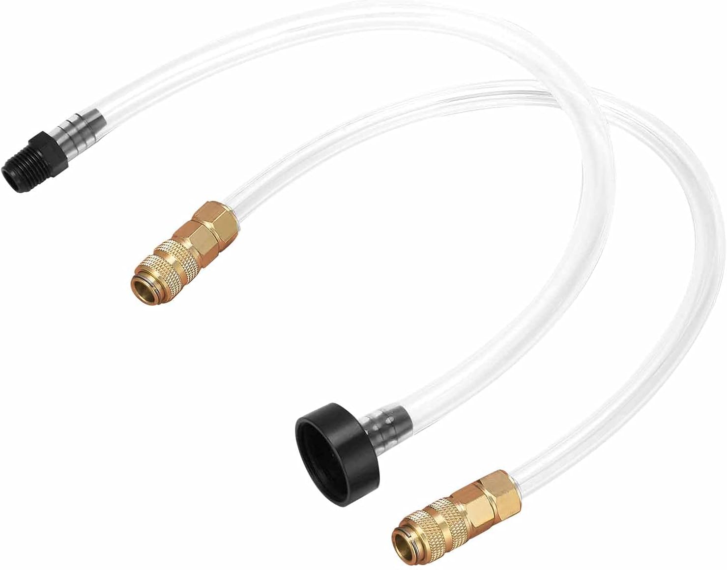 Aramox Boat Bleed Kit Hydraulic Steering System Bridge Tube Bottle to Helm Tube Filler Tube Replacement for Seastar Hydraulic Helm