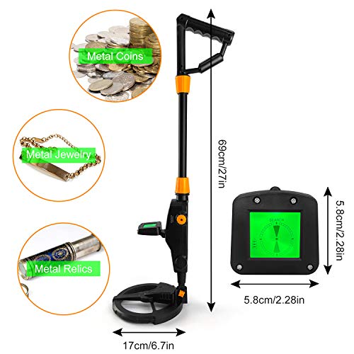 Lichte metaaldetector, metaaldetector voor kinderen, metaaldetectoren, metaaldetector, detectiediepte instelbare… - Image 6