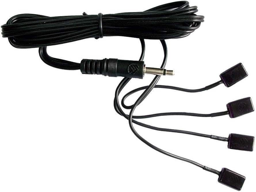 SZBJ IR Remote Control Extender Cable,IR Repeater Kit Cable,IR Repeater Cable 4 Emitter