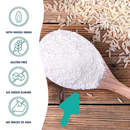 FLEUR ALPINE Baby Food | Organic Rice Baby Cereal Pack of 3 - Baby Porridge for Delicious Breakfast Meals | Nutritious and Instant Gluten Free Porridge 4+ Months with No Added Sugars | 3x7 Servings - Image 4