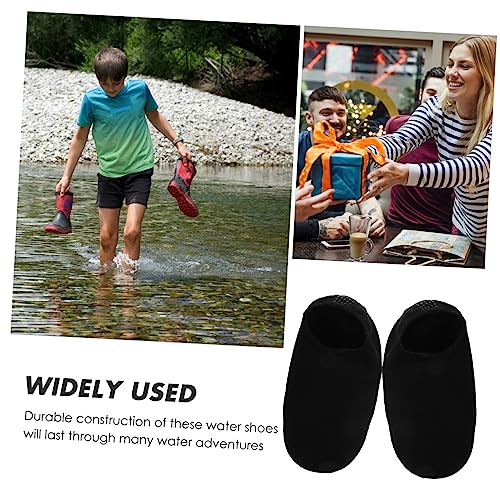 Yardwe 1 Pair Aqua Shoes for Women Swimming Shoes Women Water Shoes Swim Barefoot Shoes Pool Shoes Men Womens2