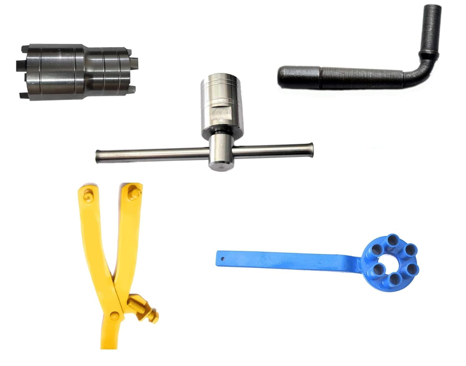 TOOLBUX 5 Pieces Repairing Tool Set for Super Splender Passion Pro Motorbike - CNC Machined Tools for Precision Maintenance-image-14