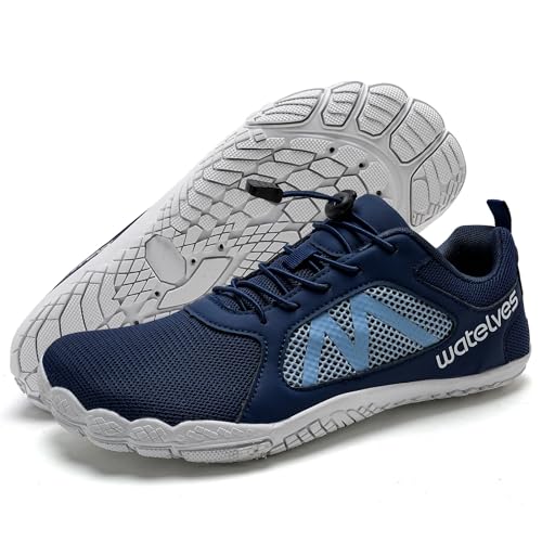 WateLves Barefoot Water Shoes for Women Men Wide Toe Quick-Dry Lightweight Mesh Breathable Aqua Shoes with Drainage Holes for Beach Swim Yoga Exercise Surf Pool Boat4