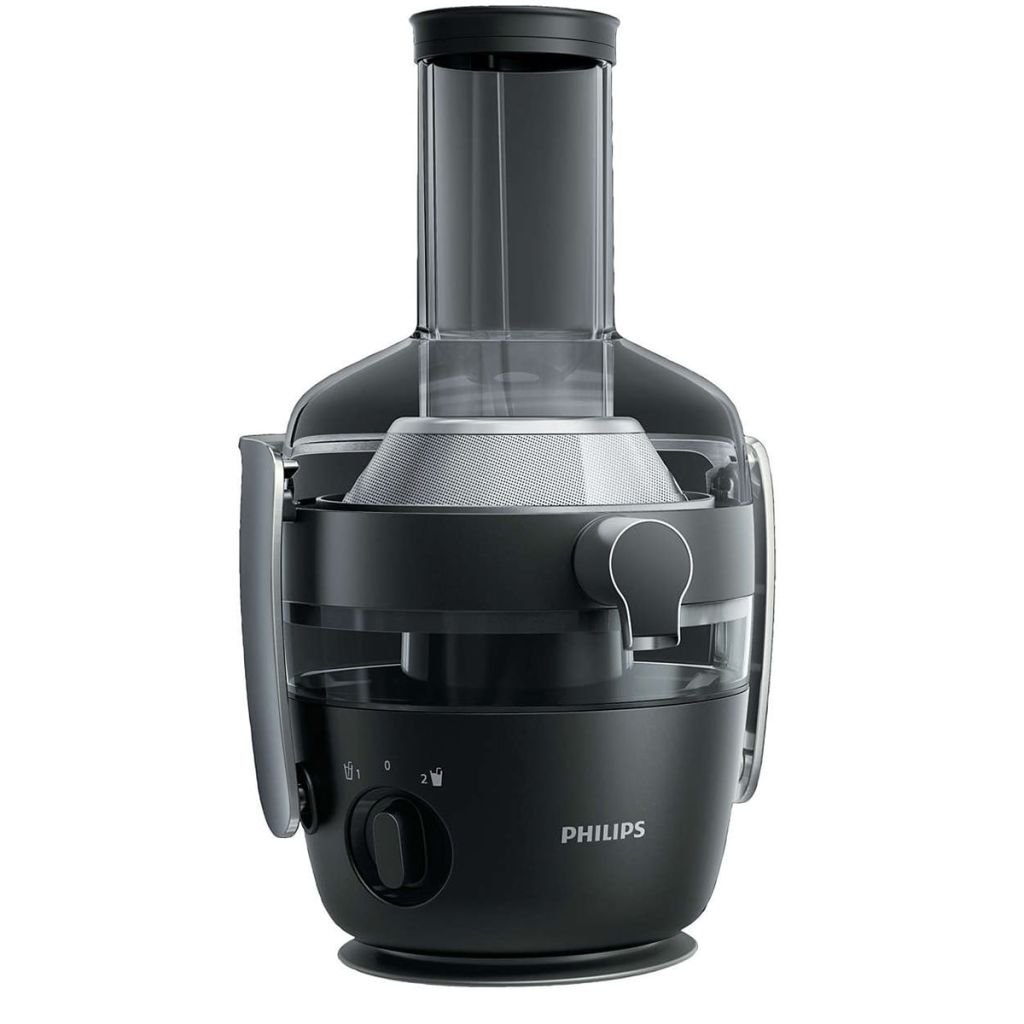 Philips HR1919/70 Juicer, FiberBoost, QuickClean Technology, Pre-rinse Function, 1000 W, Black
