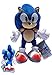 Sonic the Hedgehog 34cm Peluche Echidna Sonic X Bleu Hérisson Poupée Jeux Vidéo Sega