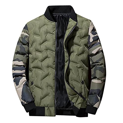 Trench à capuche pour homme avec fermeture éclair et veste en laine chaude XXL