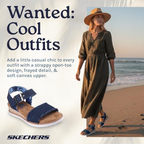 Image of Skechers Women's Desert Kiss - Adobe Princess Sandal, | Casual Sandals