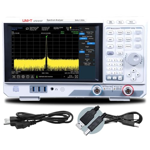 Image of UNI-T UTS1015T Spectrum Analyzer 1.5GHz Advanced-Series with Tracking Generator, Touch Screen, Handheld TinySA Ultra