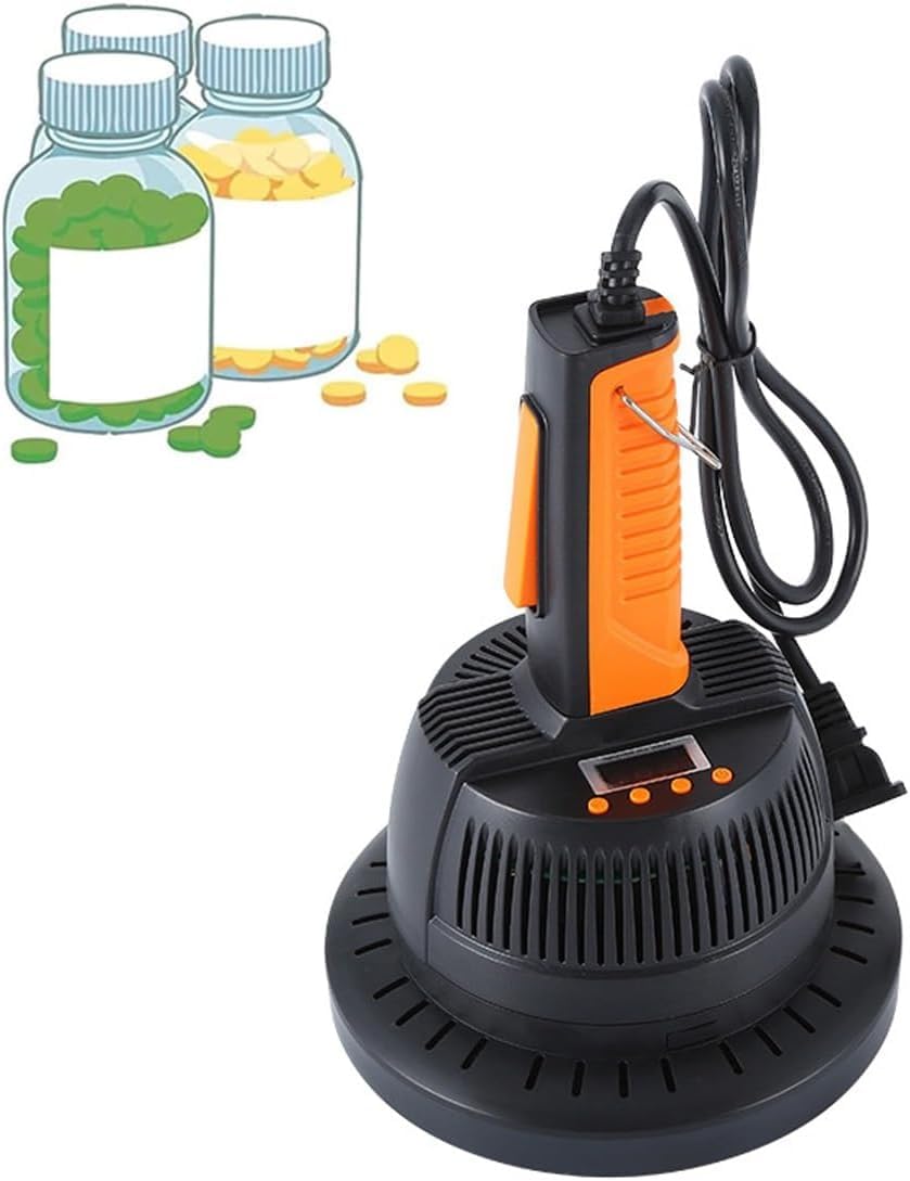 Machine à sceller à induction portable pour bouteilles en plastique et verre