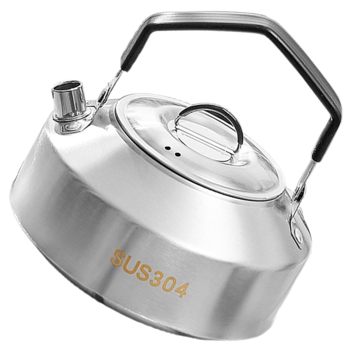 Hornillo de gas compatible con hervidor de agua de 1000ml y tetera portátil duradera de acero