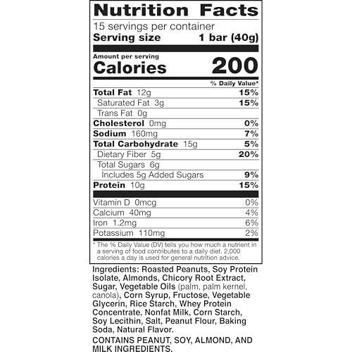 Image of Nature Valley Protein Chewy Snack Bars, Salted Caramel Nut, 15 Bars, 21.3 oz