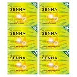 6X Senna Constipation Relief Tablets 7.5mg – Mega Value Bundle | Gentle Natural Laxative for Adults | Digestive Support, Bowel Regularity & Daily Comfort | with Stool Chart & Wellness Guide