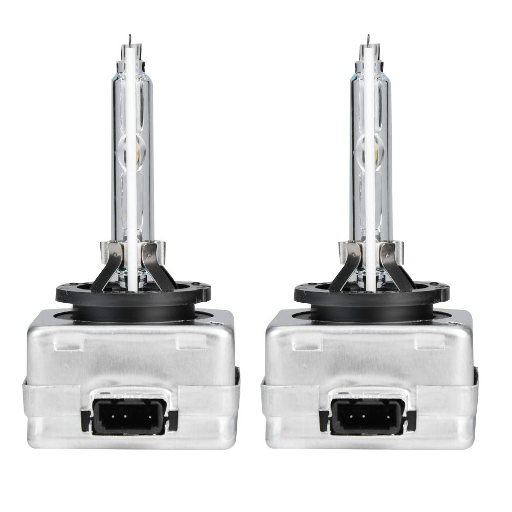 2PCS D3S 6000K 35W Lampe au Xénon avec Support en Fer pour Longue Durée de Vie Ultra luminosité Ampoules au Krypton et au Xénon Xénon Exemple, Besoin de Seulement 35W D'el