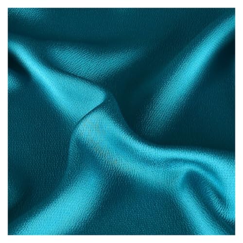 Tissu satin d'été au mètre uni et fin pour couture de jupe respirante