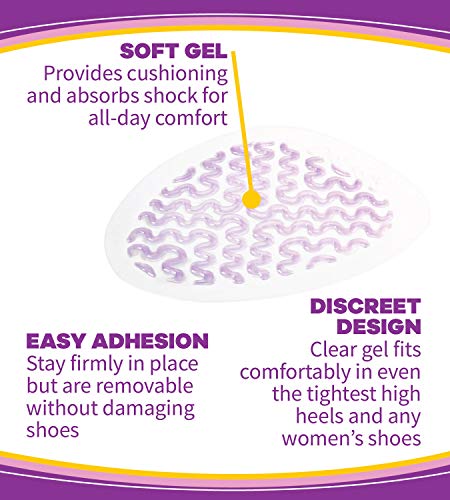 Dr. Scholl's Ball Of Foot Cushions For High Heels (One Size) // Relieve And Prevent Ball Of Foot Pain With Discreet Cushions That Absorb Shock And Make High Heels More Comfortable #TOP3
