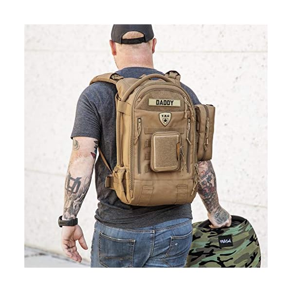 Tactical Baby Gear Daypack 3.0 Tactical Wickeltasche Rucksack Combo Set – Bild 7