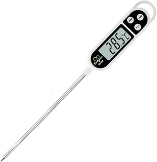 Cooking Thermometer, LEMEGO Digital Meat Food Thermometer Instant Read Long Probe Auto Off LCD Screen Kitchen Thermometers...