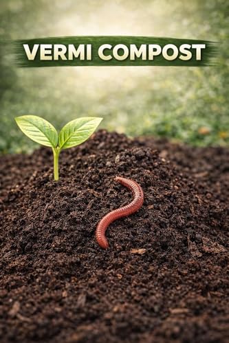 Image of Vermicompost Organic Fertilizer - 100% Natural, Chemical Free Compost for Plants & Gardening | Improves Soil Fertility & Plant Growth 10kg (10 kg)