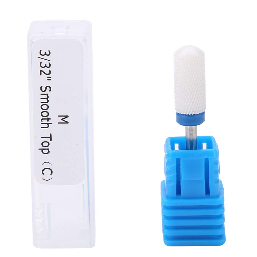 Nail Drill Bits, Ceramic Drill Bits for Manicure Pedicure Safety Cuticle Nail Drill Bit