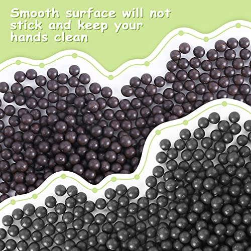 Slingshot Ammo, Natural Clay Slingshot Ammo Biodegradable Enviroment Friendly, 3/8 Inch Sling Shot Hard Clay Balls 9-10Mm For Hunting And Shooting Target Practice 1600 Pcs, Comes With Storage Bag #TOP2