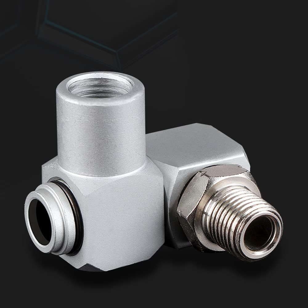 Air Tool Swivel Fitting 1/4 Inch NPT Industrial Swivel 360 Degree