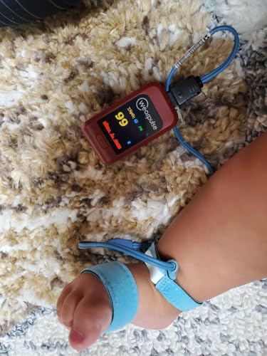 Wearpulse WP-60NW-0531 Baby Oxygen Monitor, Infant Fingertip Pulse Oximeter Tracks Adult And Child'S Spo2 & Pulse Rate thumb #6