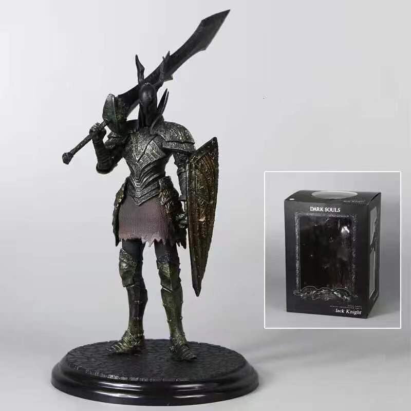 Ognisko Led Czarna Rycerz Faraam Figurka Rzeźba Artorias Solaire Abysswalker Figurka Prezent (C)