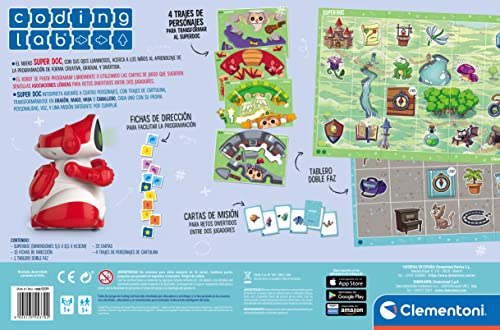 Robot programable Clementoni Super Doc el regalo ideal para niños de 5 años 2