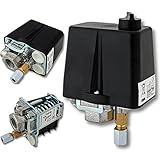 3-Phase 90-120 PSI Air Compressors Pressure Switch Control 230V 400V 16A Pressure Switch for Compressor