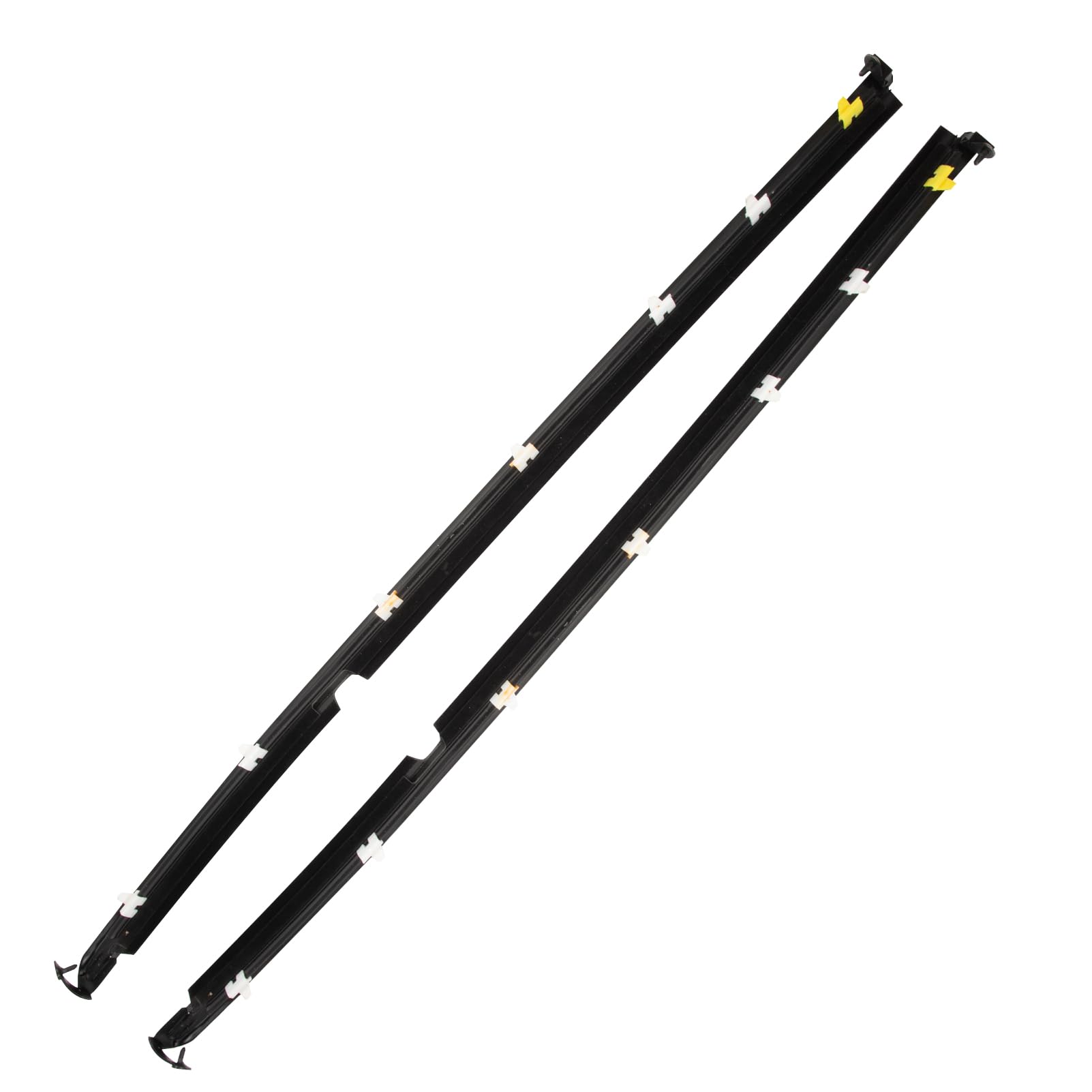 Door Window Weatherstrip Seal Set - Fits 1990-2005 Mazda Miata MX-5 (Left & Right)