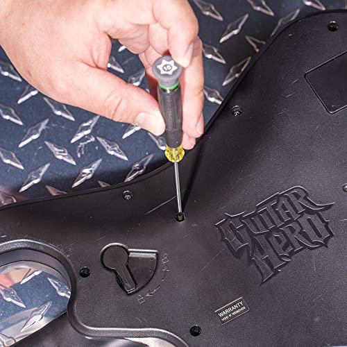Image of Klein Tools 6323 Mini Precision Screwdriver, T10H TORX Tamperproof Tool with Cushion-Grip Handle and Color Coded Rings, 3-Inch Shank