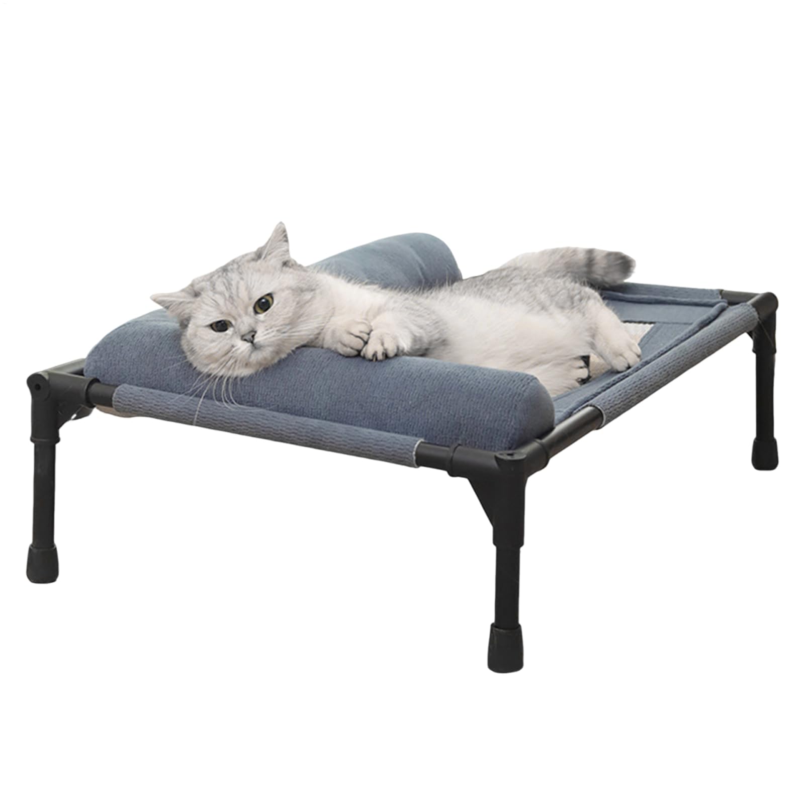 Erhöhtes Hundebett Atmungsaktives Erhöhtes Hundebett Mit Kühlfunktion | Hundezubehör Für , , Ausruhen Im Garten, Zuhause, Wohnzimmer, Schlafzimmer, Auto, Büro Und Draußen