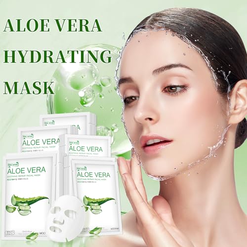Irev Aloe Vera Face Mask,Hydrating Face Masks Skincare For Dry thumb #1